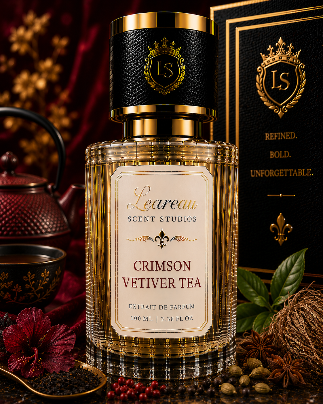 Crimson Vetiver Tea